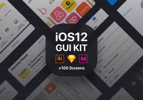 最新iOS12 GUI KIT