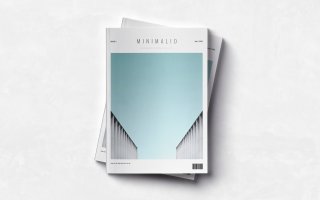 企业画册模板展示效果Minimalio Magazine