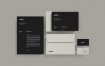 品牌设计和文具信纸模板素材样机智能贴图样机下载Simple Branding Mockup
