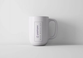 精致极致简洁艺术马克杯样机素材模板下载Minimal Coffee Mug Mockup PSD