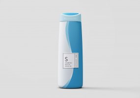 高级洗发水瓶样机素材模板样机源文件下载Shampoo Bottle Mockup PSD
