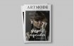 艺术类画册模板素材下载Artmode Magazine