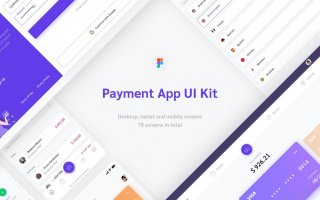 支付应用程序Web和移动Payment App Web & Mobile UI