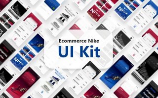 Nike服装电子商务应用APP Nike UI Kit