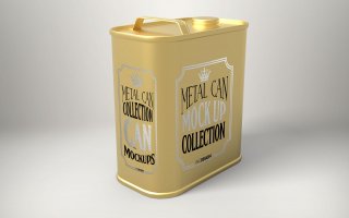 （精品）金属罐包装盒样机模板展示素材Vol. 3 Metal Can Mockup Collection