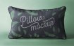 矩形垫枕头样机Rectangular Psd Pillow Mockup