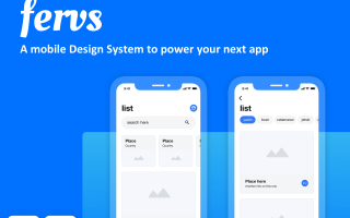 设计系统app设计APP规范 UI KIT 套装下载[Sketch] Fervs Design System iOS