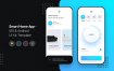 高端智能家居应用APP界面展示smart-home-app-ios-android-ui-kit-template