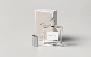 高端精品香水模板素材样机展示Perfume Mock-up