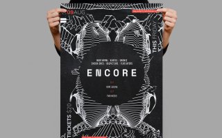科技感活动讲座传单/海报模板Encore Flyer / Poster Template